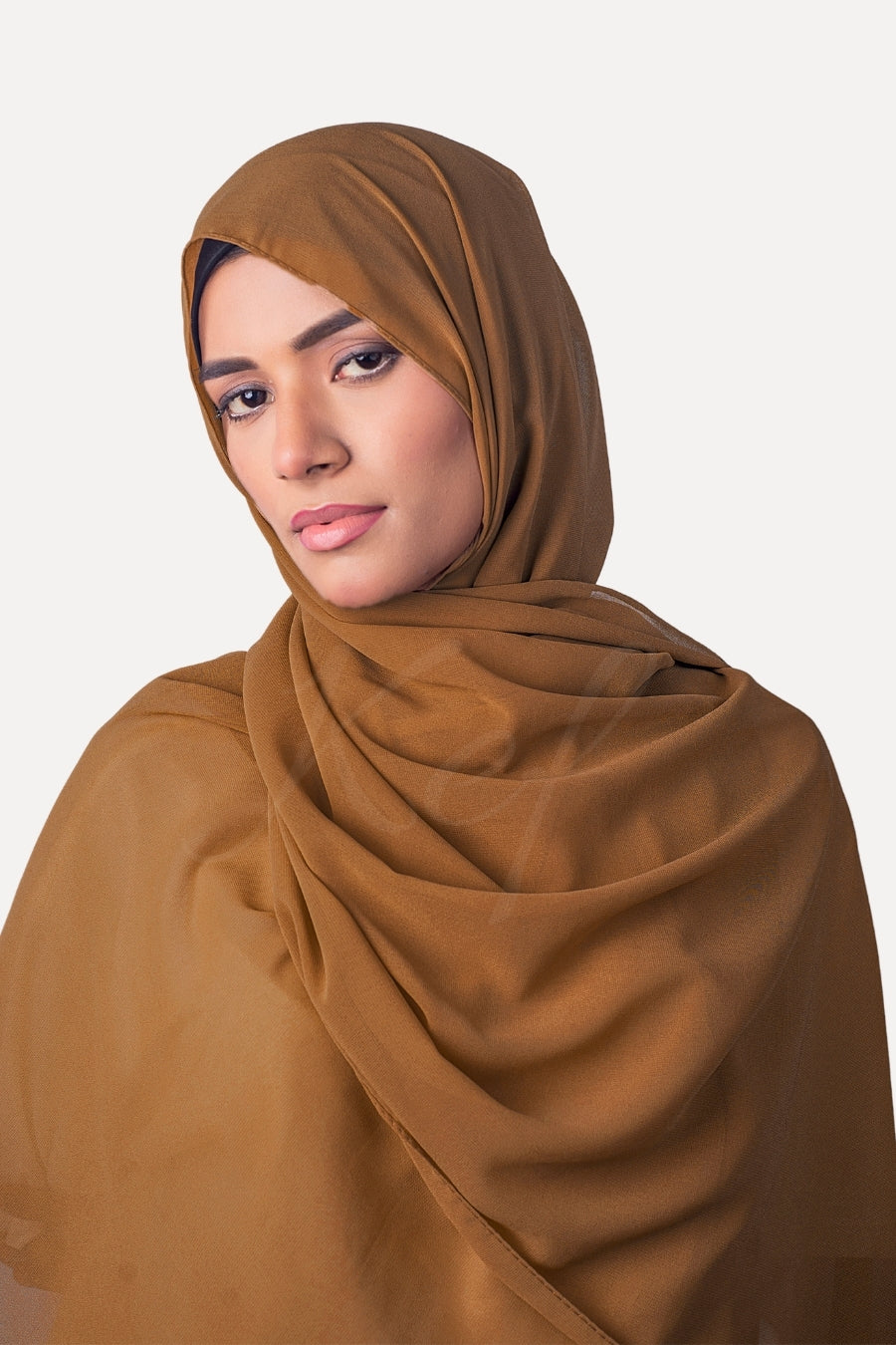 Georgette Hijab - Toffee