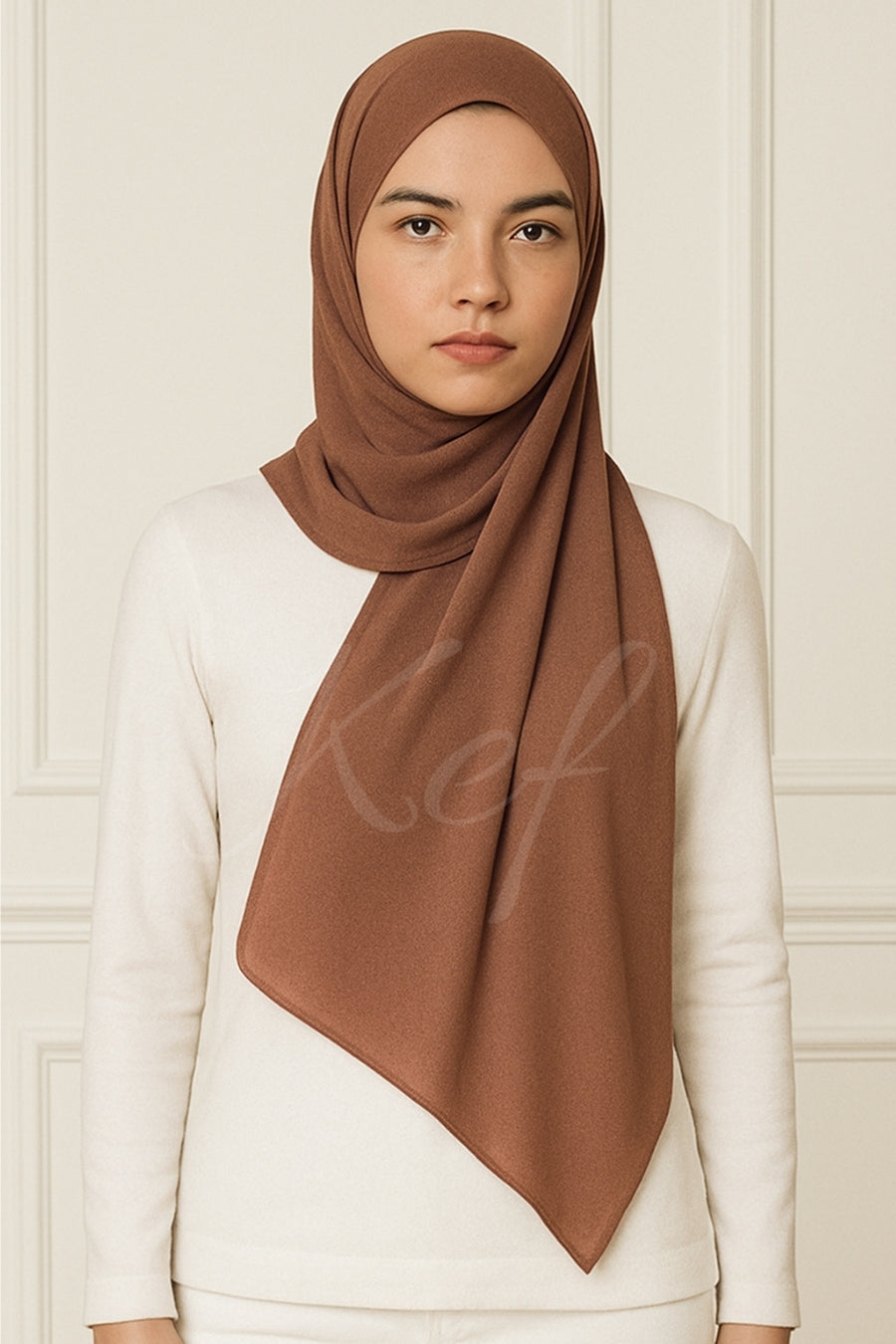 Georgette Hijab - Toffee
