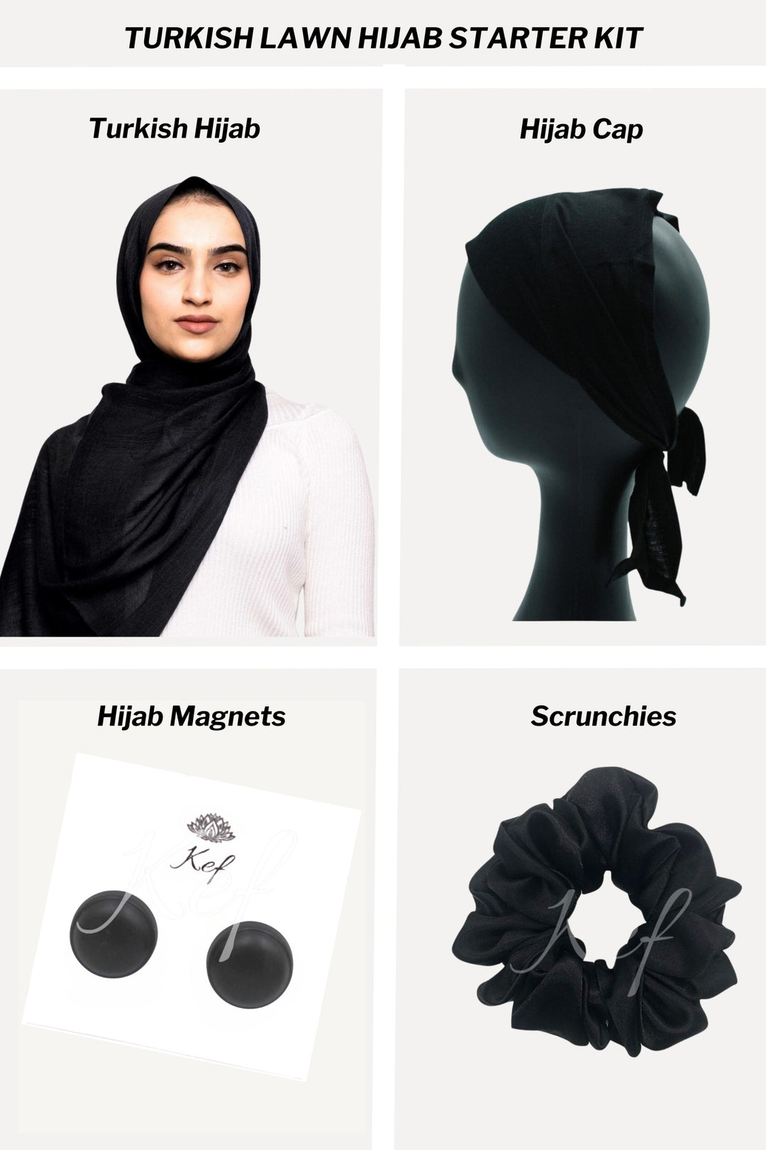 Turkish Lawn Hijab Starter Kit