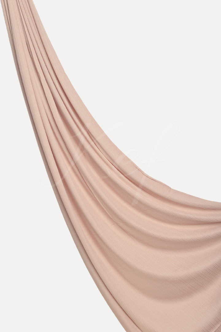 Bamboo Jersey Hijab - Unbleached Silk