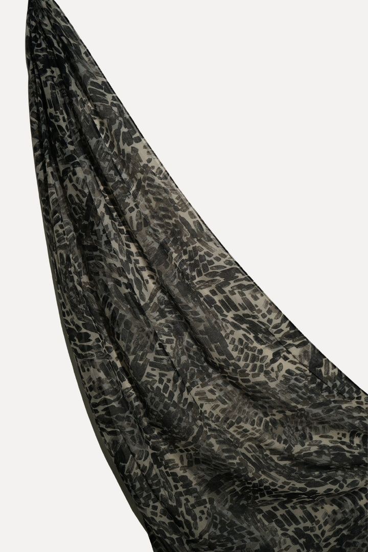 Urban Noir Printed Lawn - Urban Ink