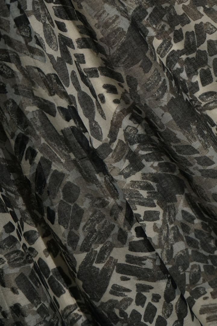 Urban Noir Printed Lawn - Urban Ink