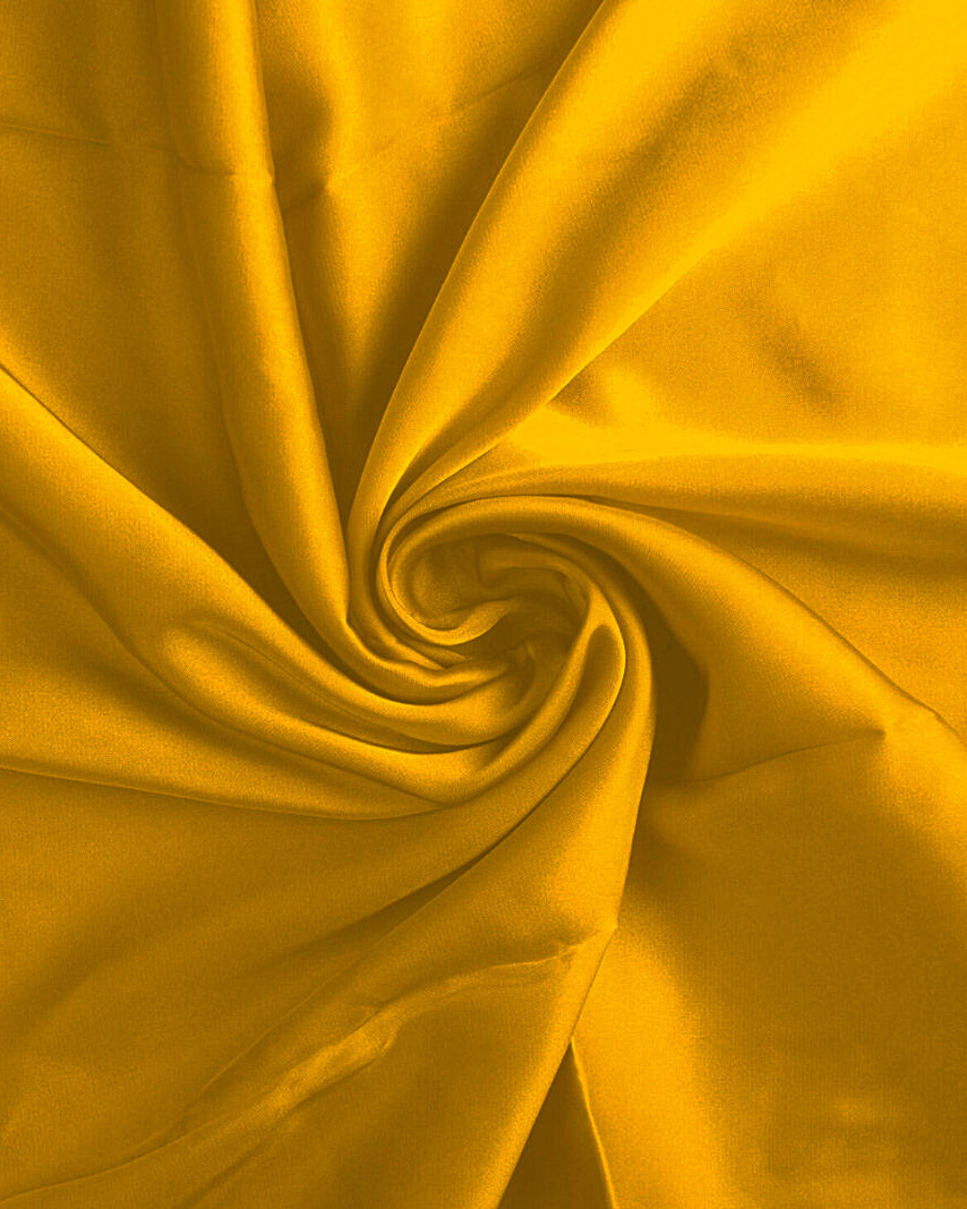 Plain Silk Hijab - Mustard