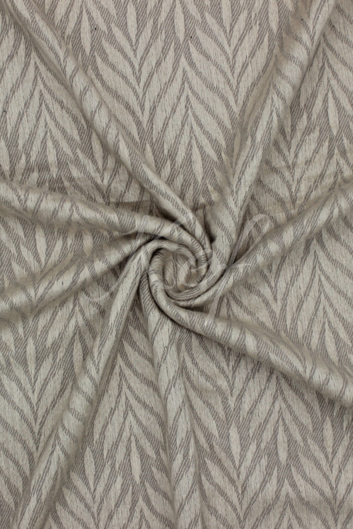 Self Patterned Cashmere - Wheat