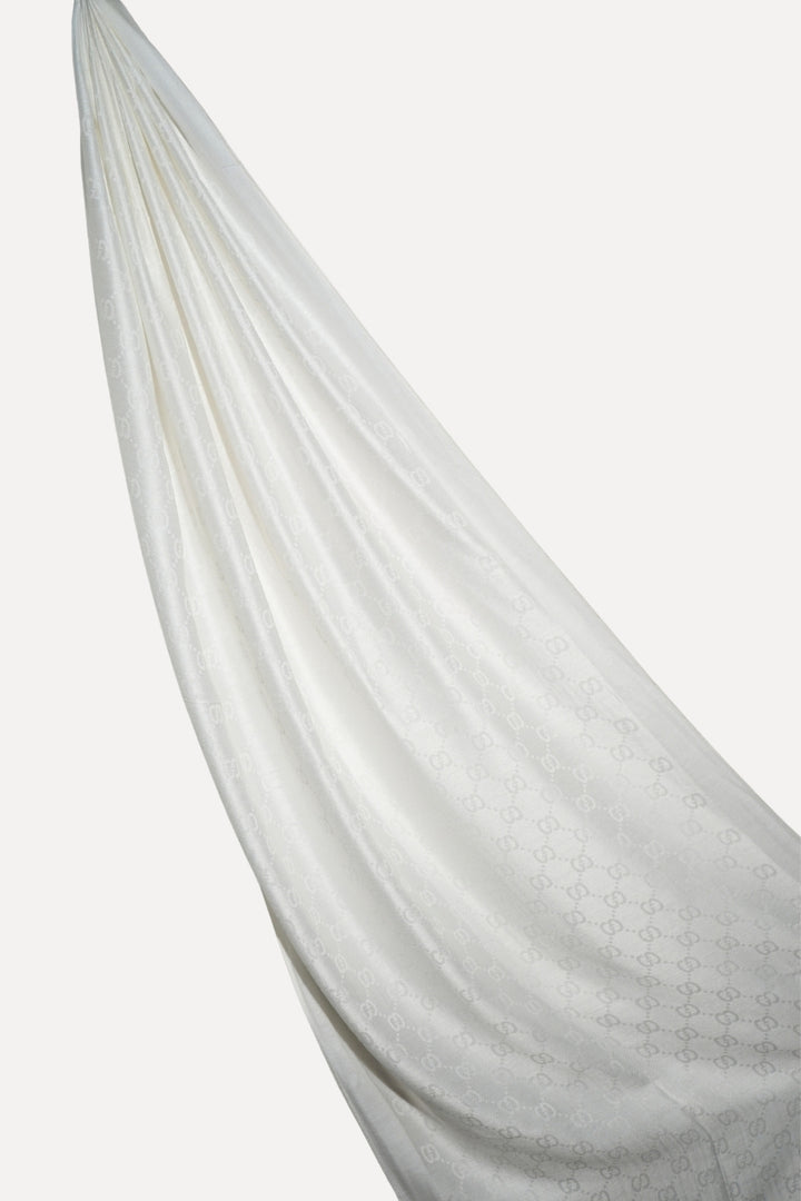GC Cashmere Hijab -  White