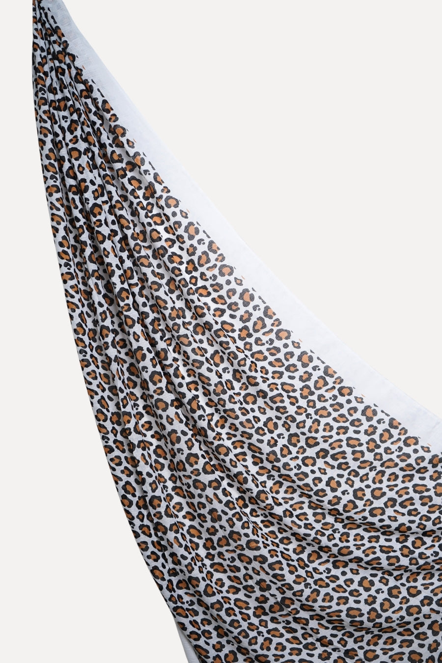 Printed Lawn Leopard - White