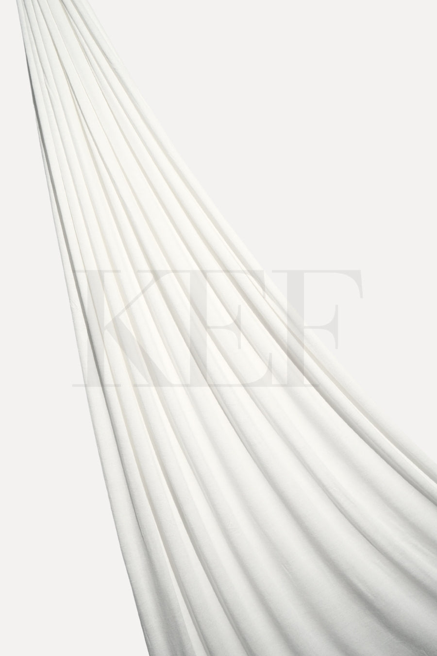Plain Jersey Hijab - White