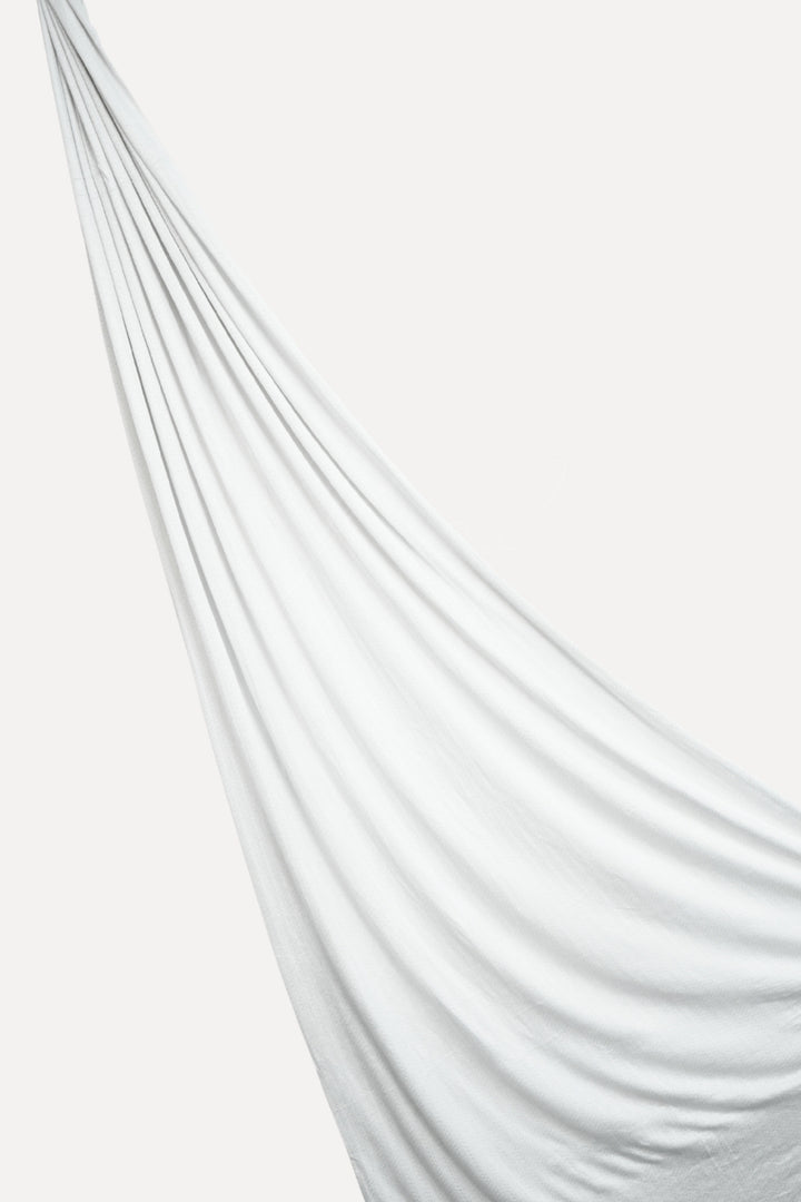 Subtle Weave Jersey Hijab - White