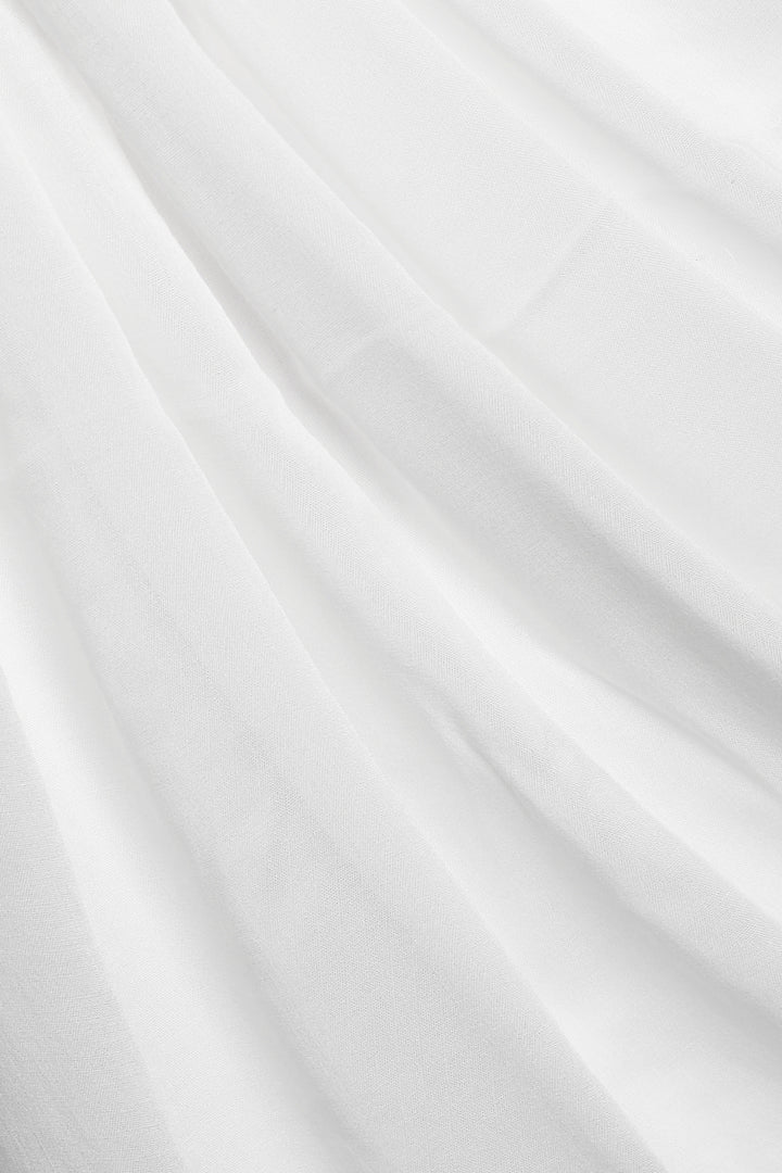 Modal Hijab - White
