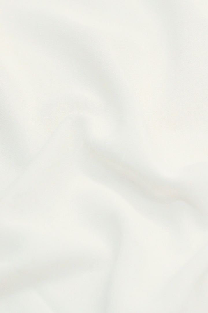 Georgette Hijab - White
