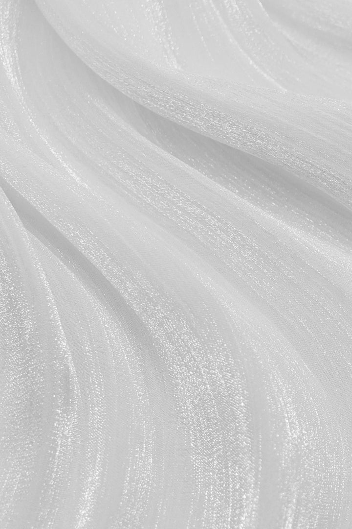 Luxe Chiffon Hijab - White
