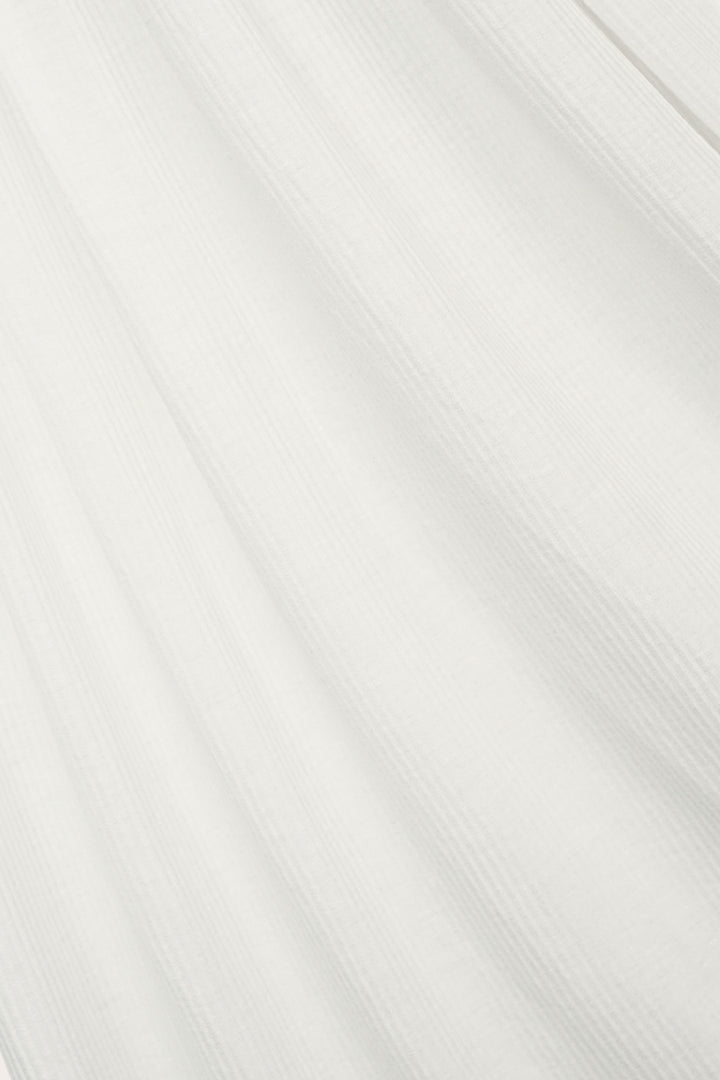 Ribbed Jersey Hijab - White