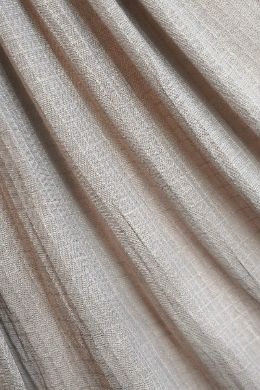 Checkered Jersey Hijab - Wood