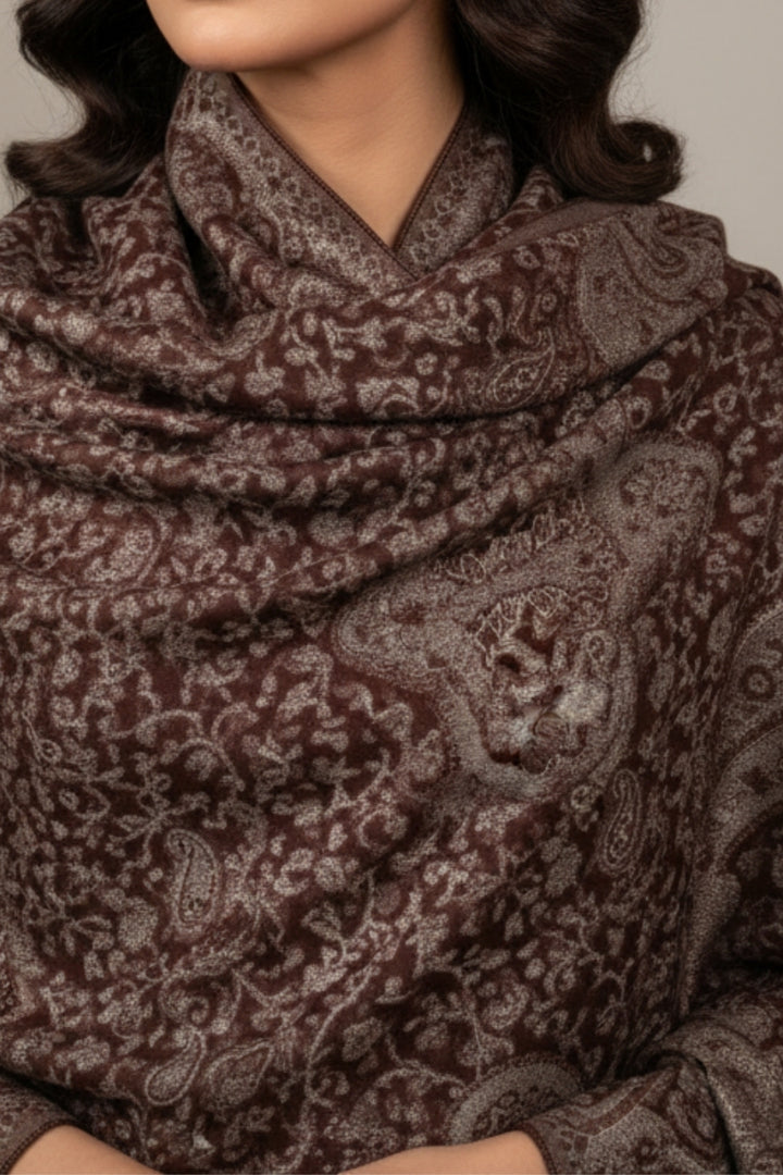 Printed Cashmere Nobel Hijab - Wovra