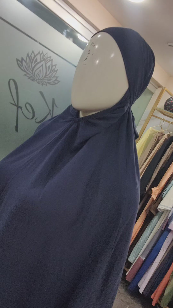 Namaz Chaddar - Navy Blue
