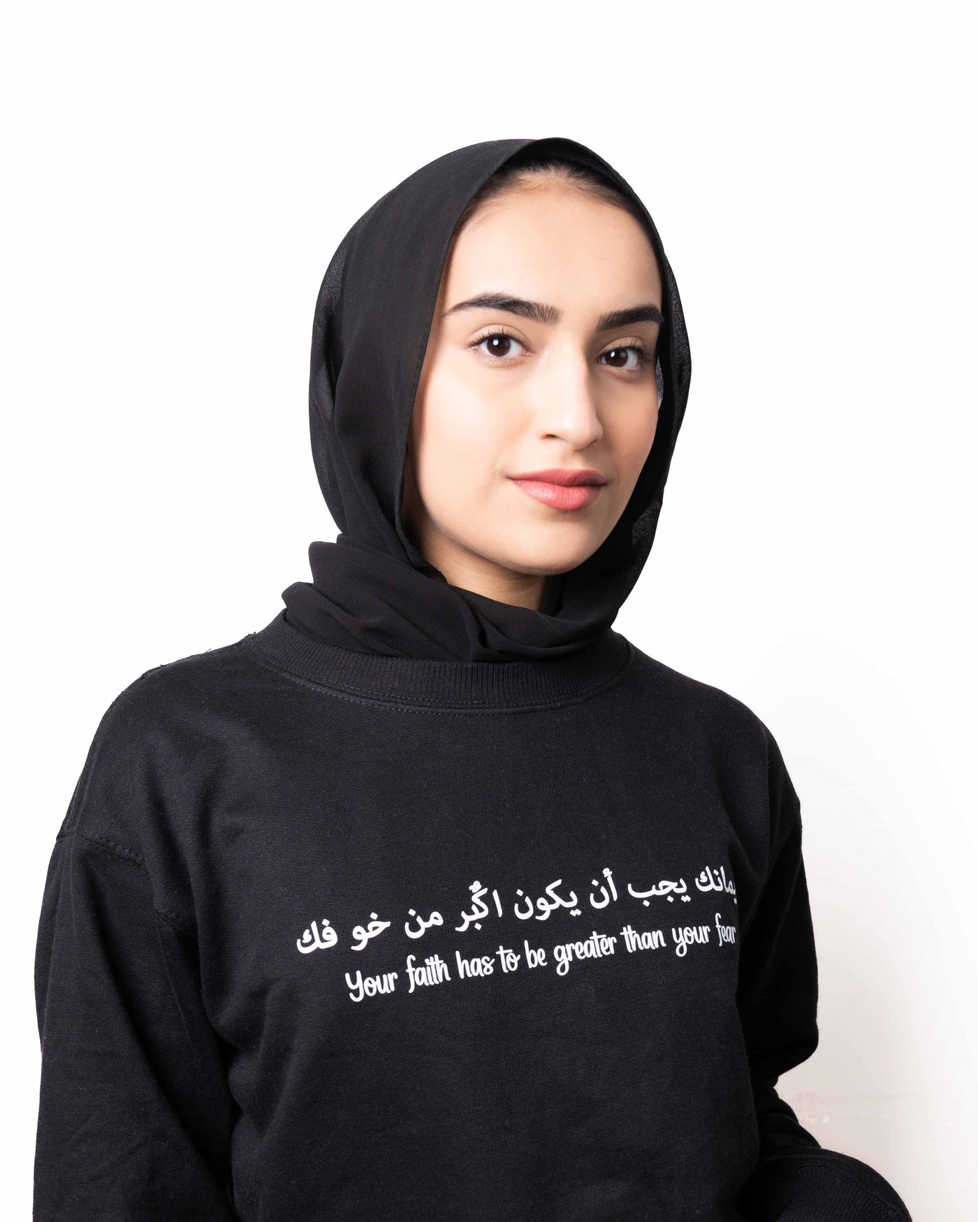 Sweatshirt - Black (Faith) - Kef