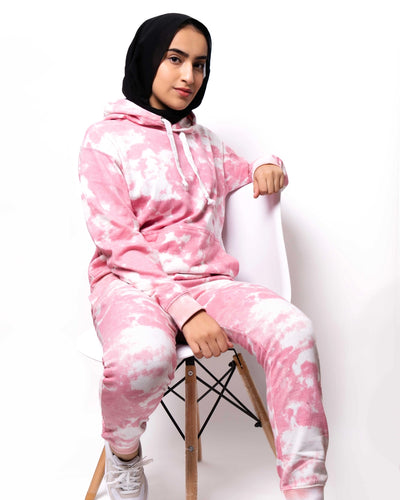 Tracksuit - Pink Tie-Dye - Kef