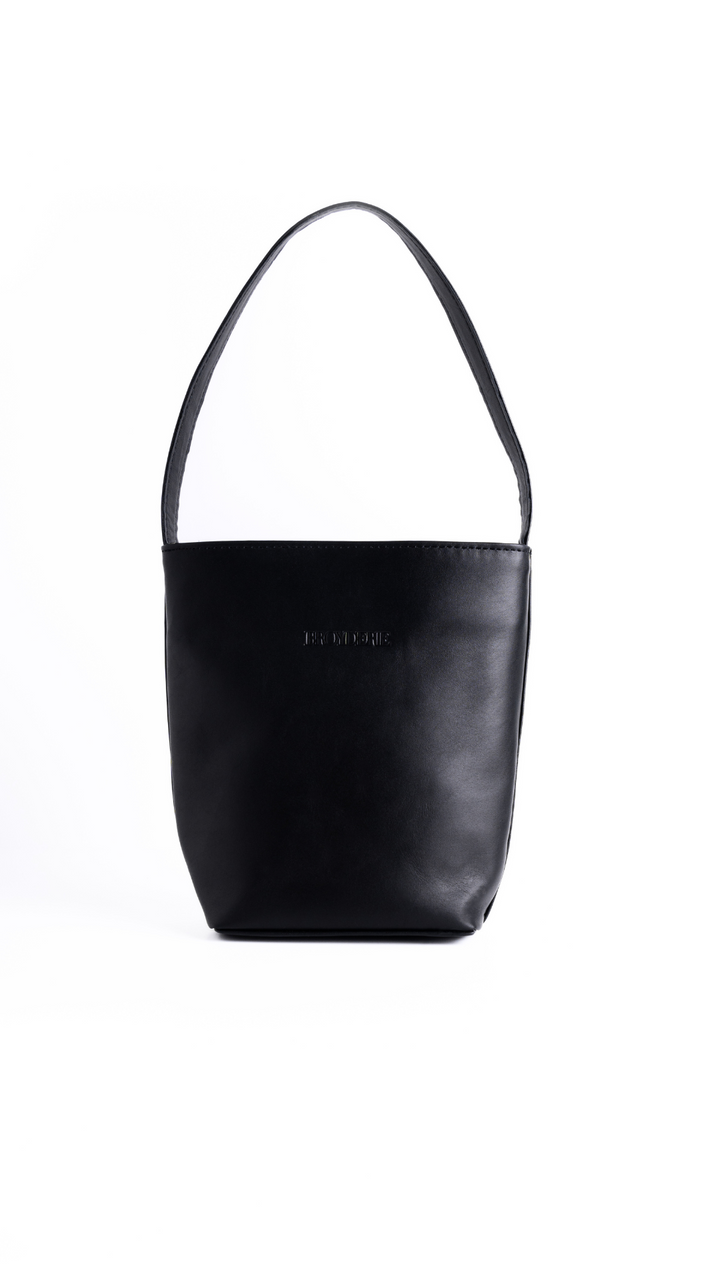 Black Bucket Bag