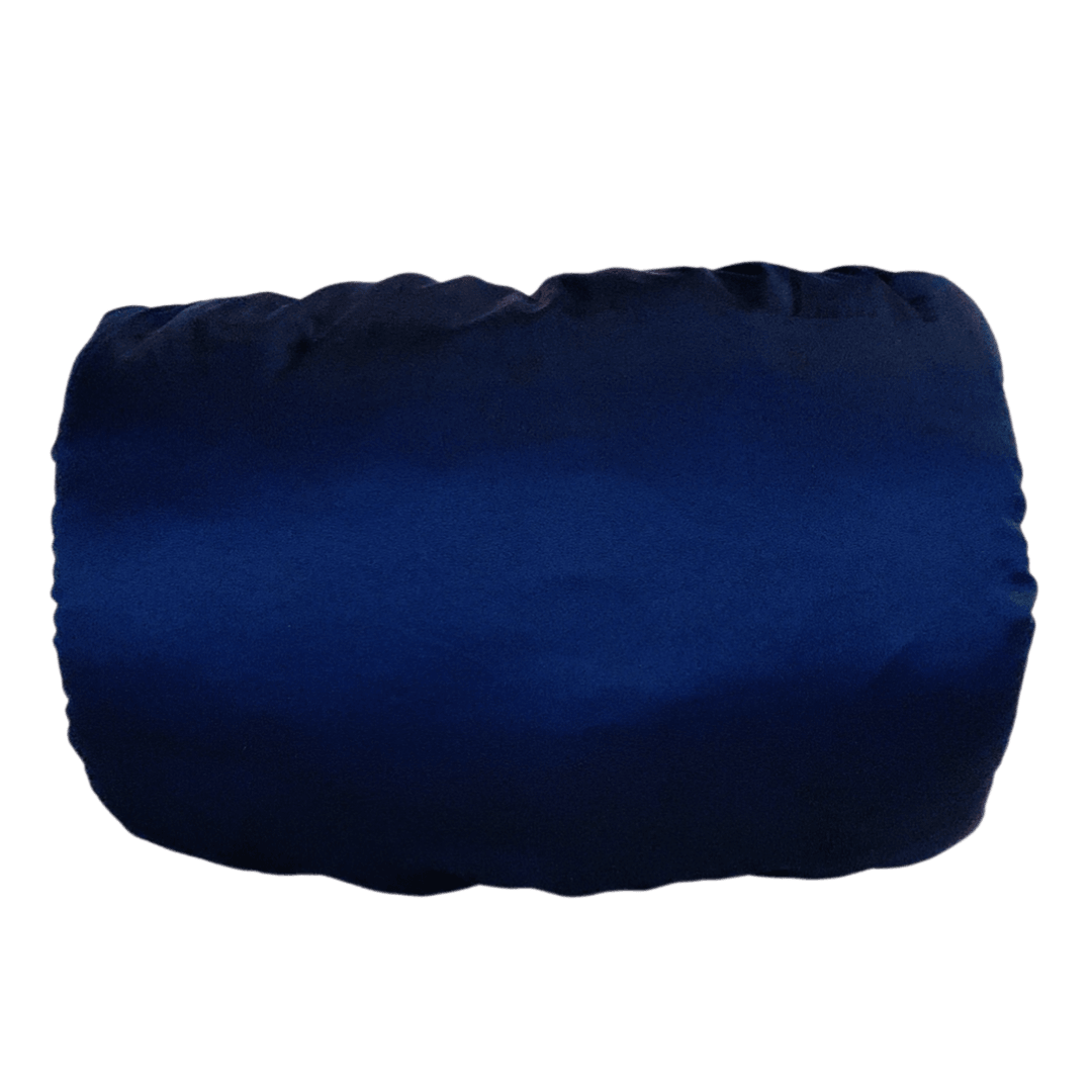 Charmeuse Silk Midnight Blue Pillowcase - Elva