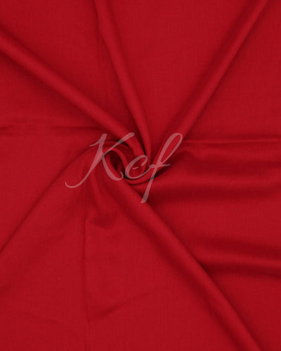 Crinkle Chiffon - Bright Red (Matte) - Kef