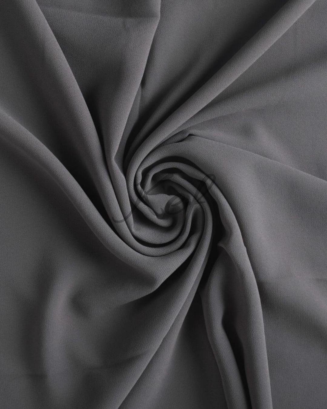 Georgette - Charcoal Grey - Kef