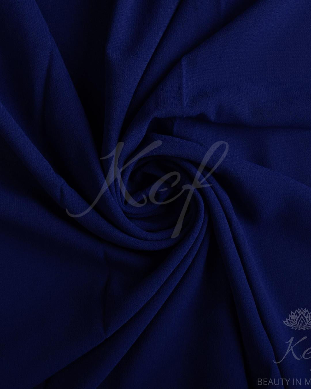 Georgette - Cornflower Blue - Kef