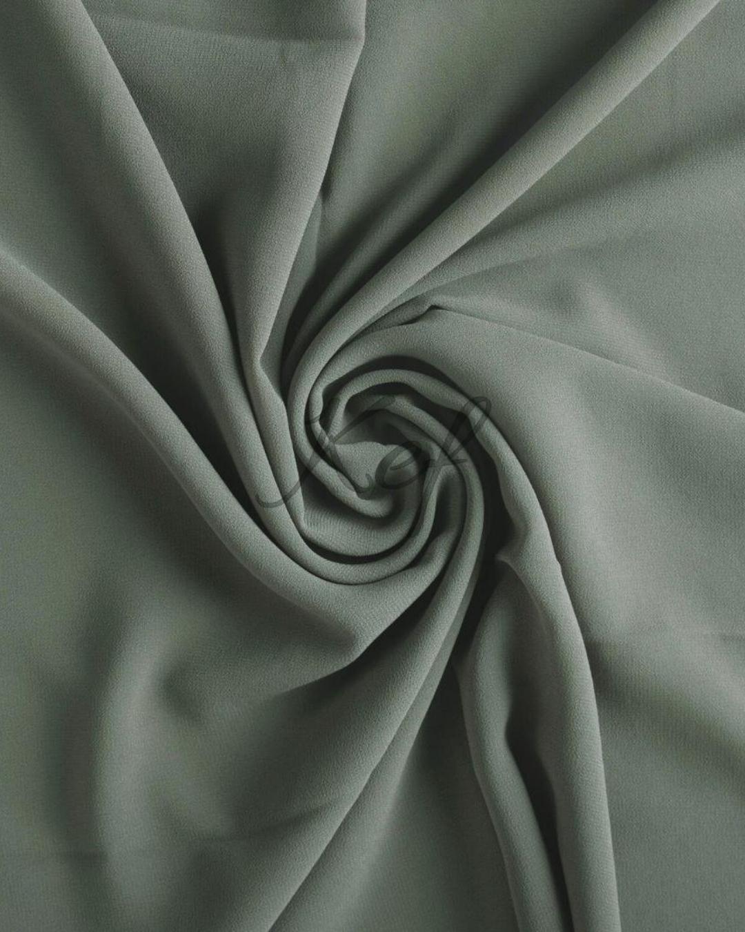 Georgette Hijab - Grey