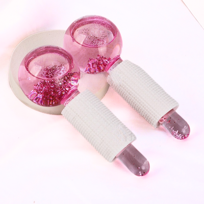 Beauty Crystal Ball Ice Rollers (Pair)