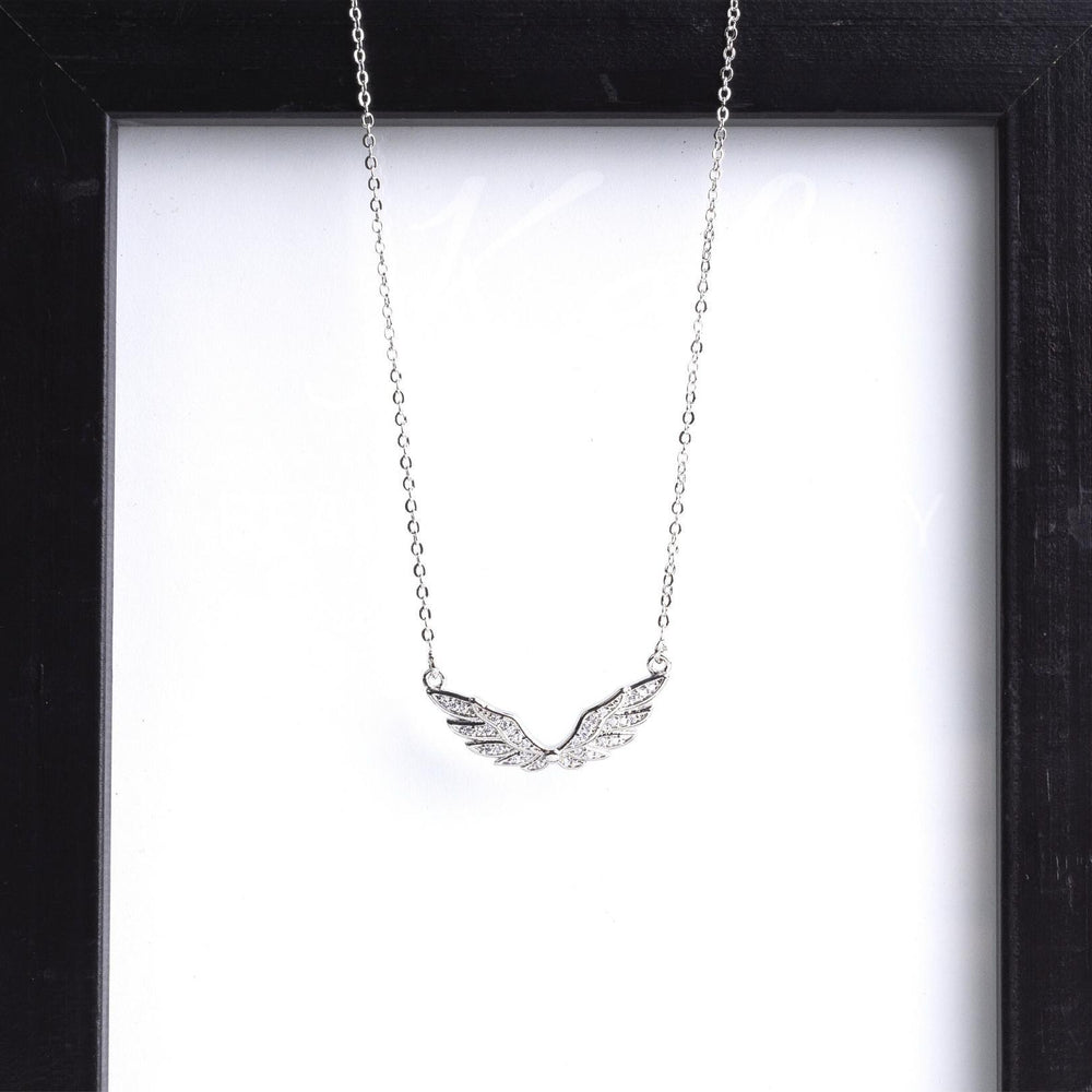 Necklace - Wings (Silver) - Kef