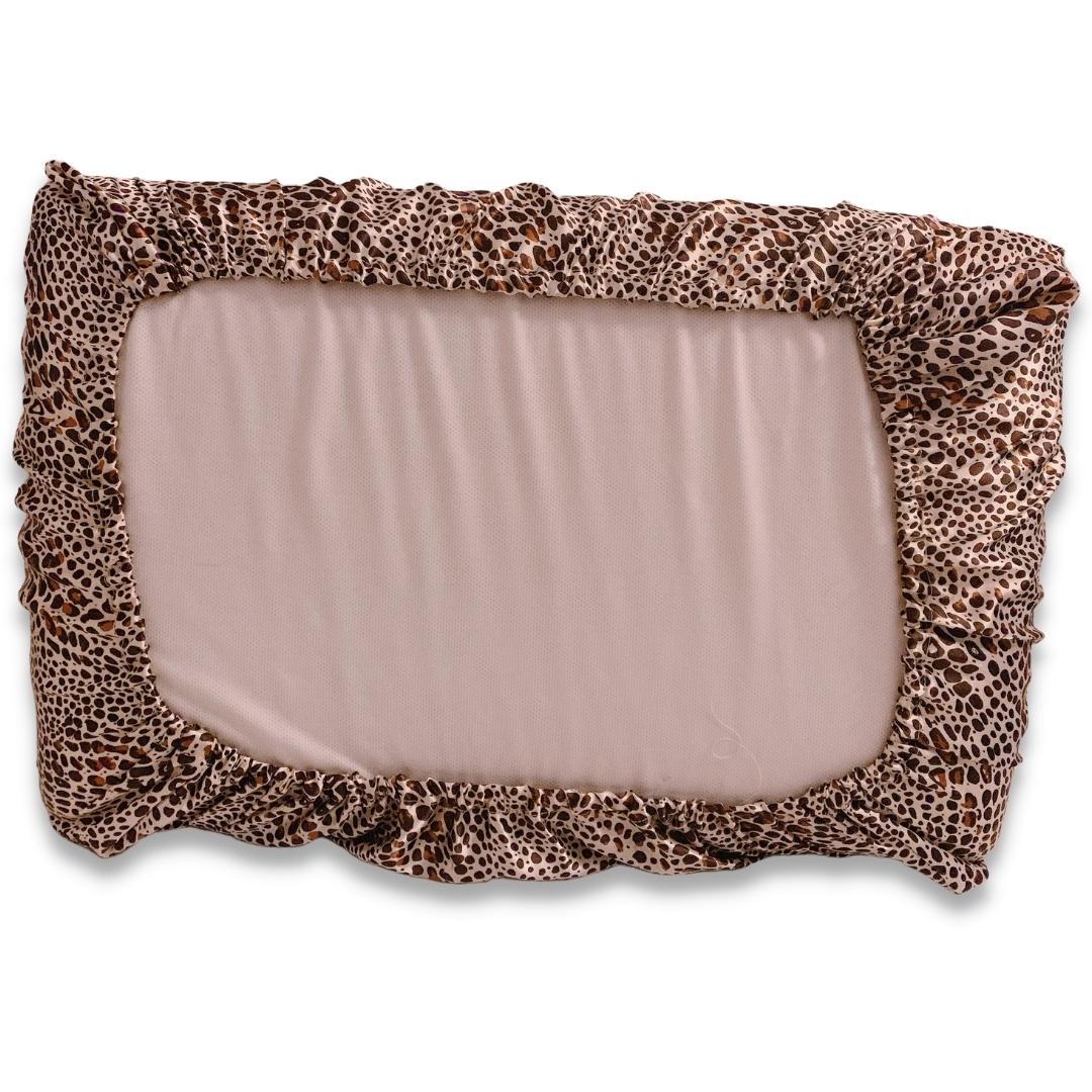 Satin Silk Dotted Cheetah Pillowcase - Kef